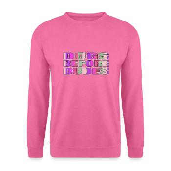 4 juillet beagle papa chien amour cadeau beagle lovers - Sweat-shirt Unisexe - rose - Devant