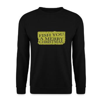 Dork cadeau acheter santa maladroit drôle gym mignon - Sweat-shirt Unisexe - noir - Devant - Alina (178cm) & Michal (187cm)