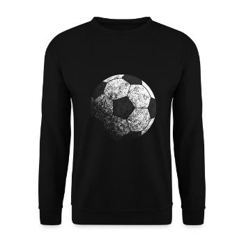 Football - Sweat-shirt Unisexe - noir - Devant - Alina (178cm) & Michal (187cm)