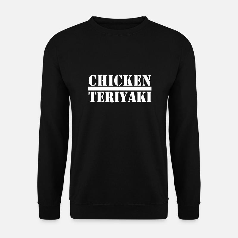HÜHNCHEN-TERIYAKI - Unisex Pullover - Schwarz