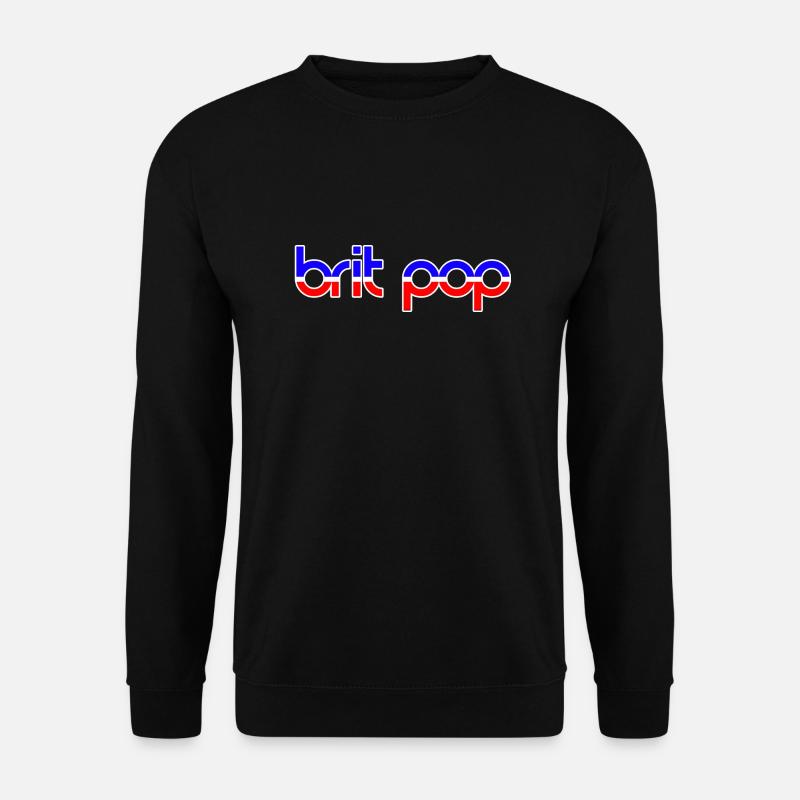 BRIT POP - Unisex Sweatshirt - black