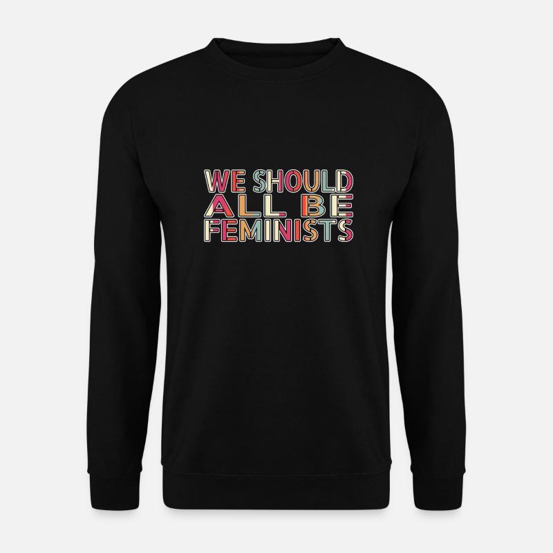 love black bans off our funny blackhistory bday - Unisex Pullover - Schwarz