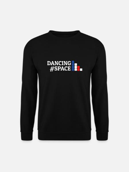 Dancing Dance Music - Unisex Pullover - Schwarz