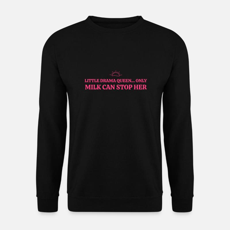 Little Drama Queen - Unisex Pullover - Schwarz