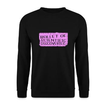 dictons cadeau cadeau cadeau idée expérience - Sweat-shirt Unisexe - noir - Devant - Alina (178cm) & Michal (187cm)