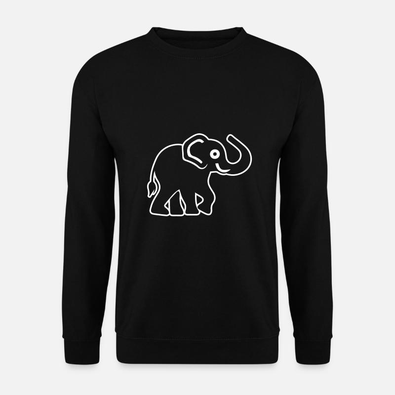 Elephant Elephant - Unisex Sweatshirt - black