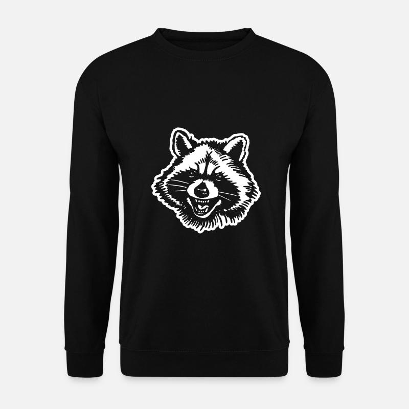 Waschbär - Unisex Pullover - Schwarz