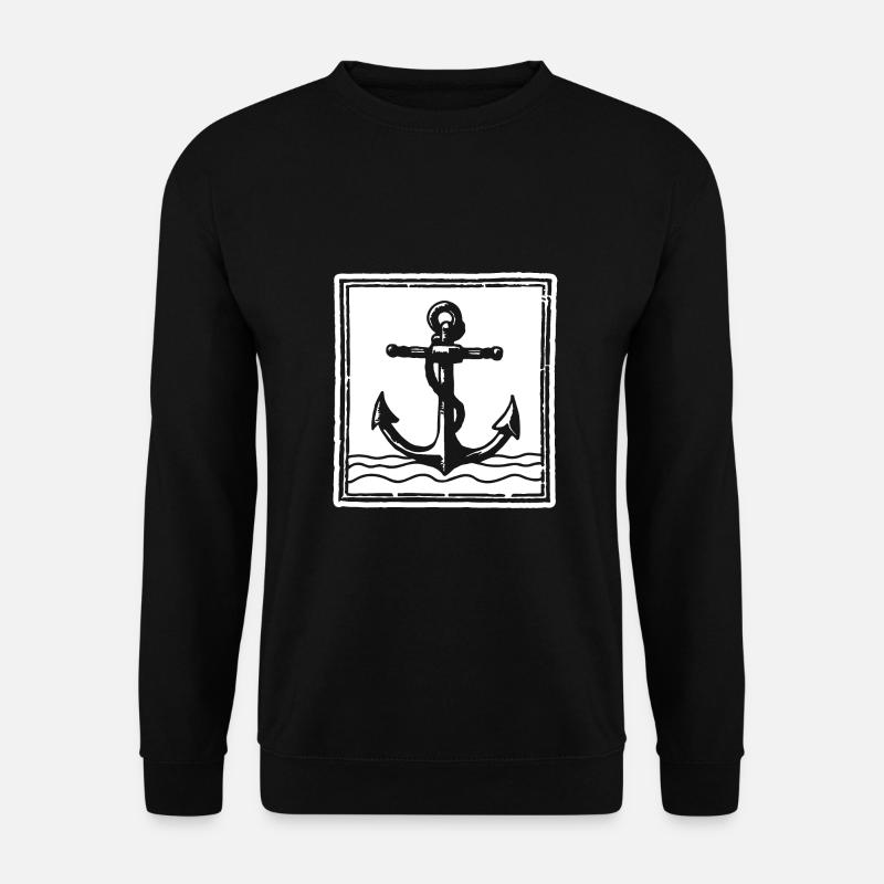 Anchor - Unisex Sweatshirt - black