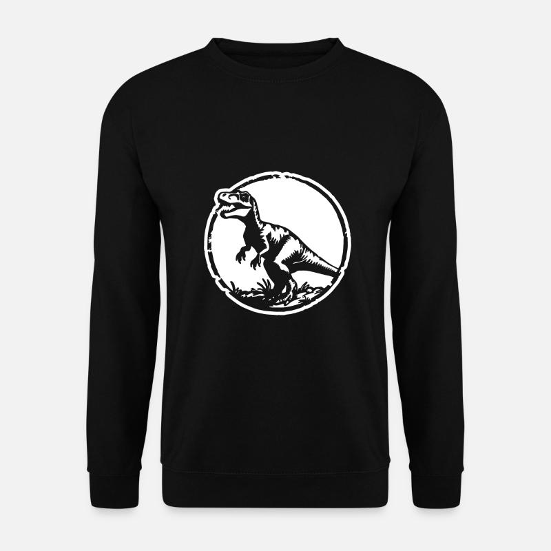 Dinosaurier Dino - Unisex Pullover - Schwarz