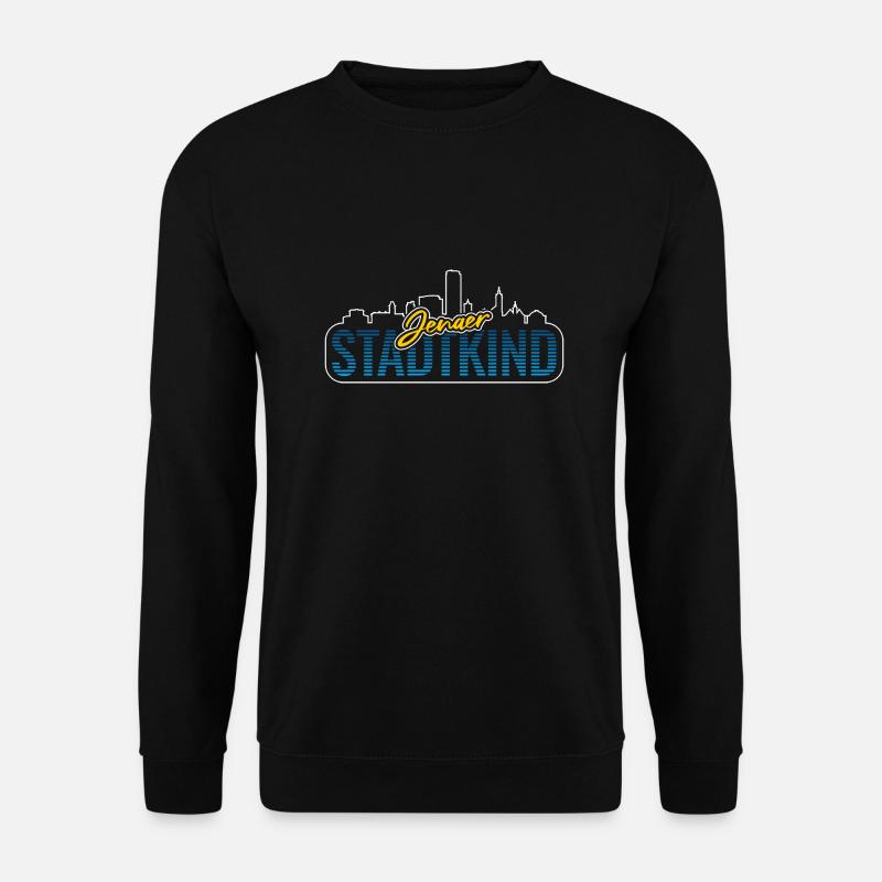 Jenaer Stadtkind - Unisex Pullover - Schwarz