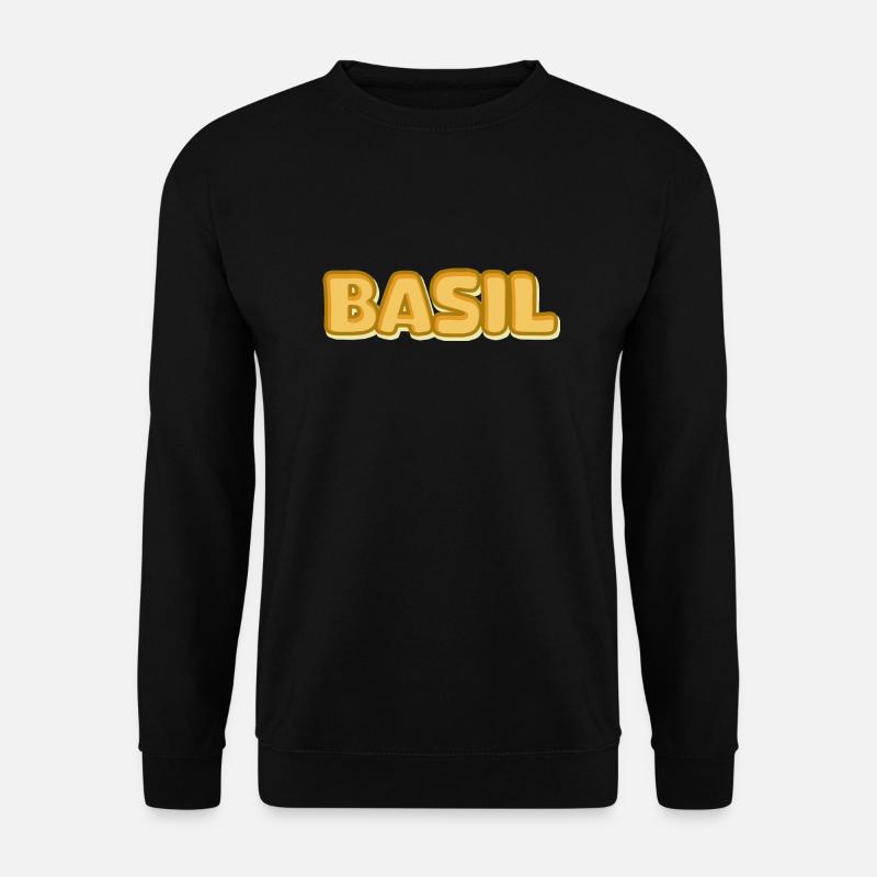 Basilic Basilic - Sweat-shirt Unisexe - noir