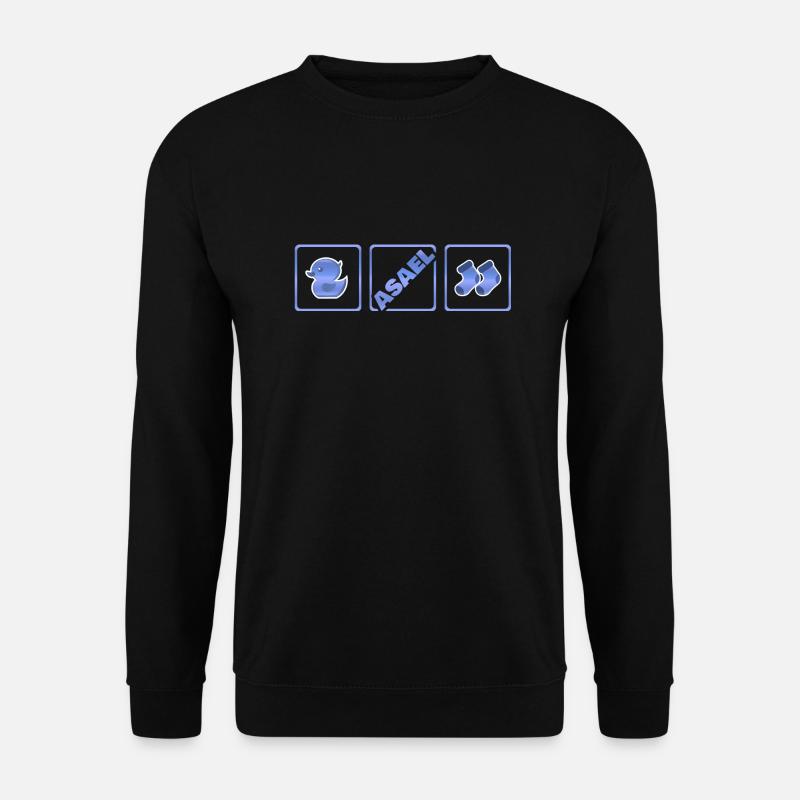 Asael als Geburt - Unisex Pullover - Schwarz
