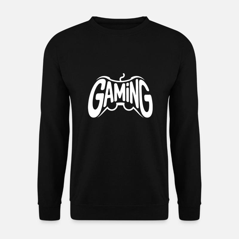 Gaming - Cooles Controller-Logo - Unisex Pullover - Schwarz