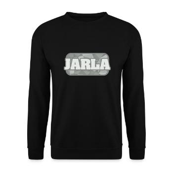 Jarla as health - Unisex Sweatshirt - black - Front - Alina (178cm) & Michal (187cm)