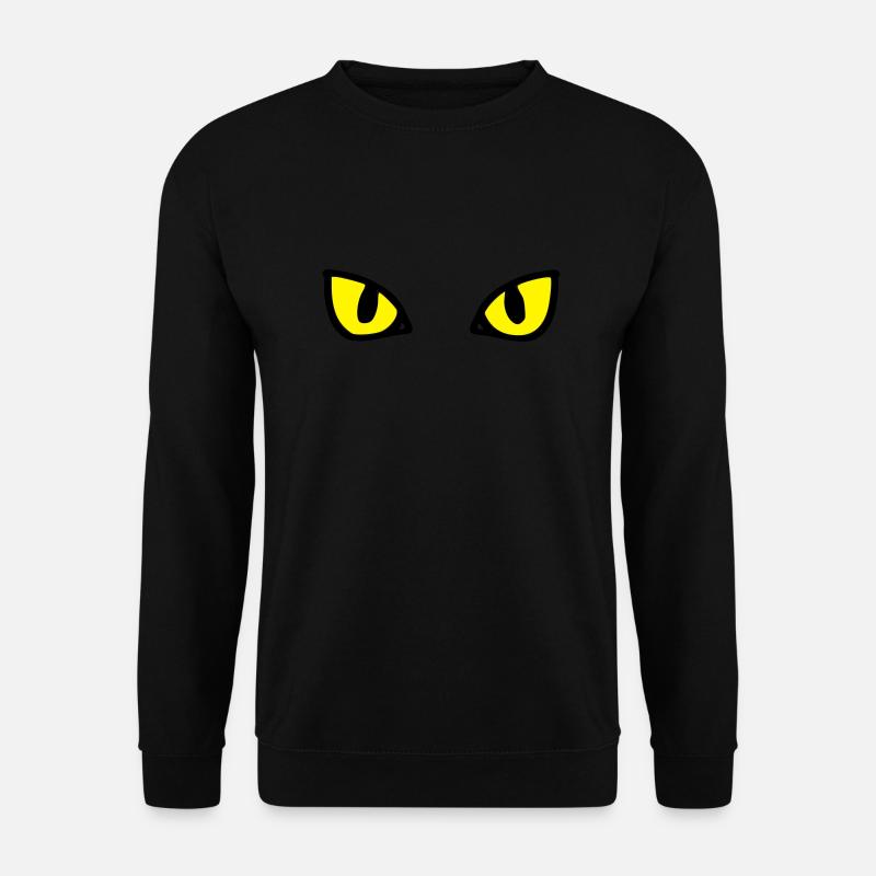 Cat's eyes - Unisex Pullover - Schwarz