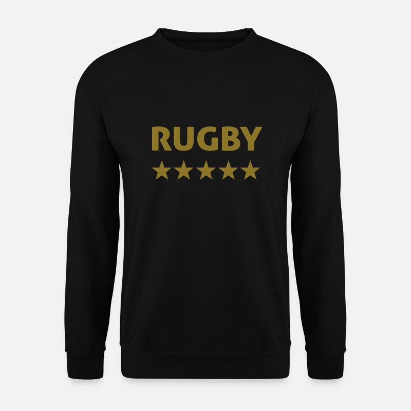 rugby - Unisex Pullover - Schwarz