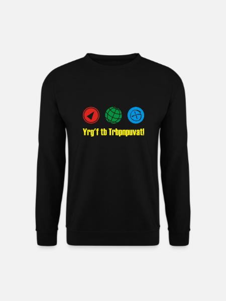 geocaching rot13 - Unisex Pullover - Schwarz