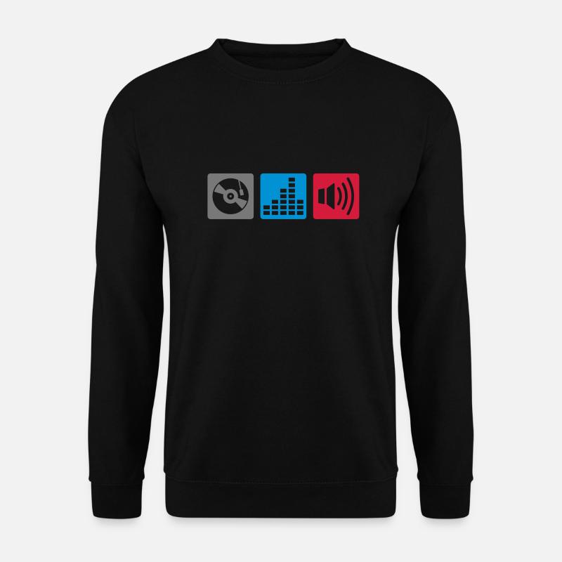 Music - DJ - Unisex Pullover - Schwarz