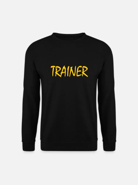 TRAINER - Unisex Pullover - Schwarz
