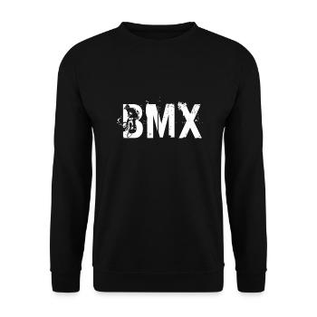 BMX - Sweat-shirt Unisexe - noir - Devant - Alina (178cm) & Michal (187cm)