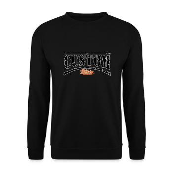 custom bike biker bobber chopper bastard tuner - Unisex Sweatshirt - black - Front - Alina (178cm) & Michal (187cm)