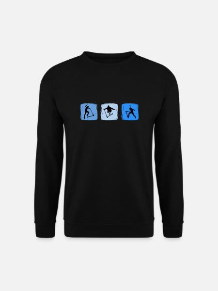 scooter stuntscooter stuntscootersport roller - Unisex Pullover - Schwarz
