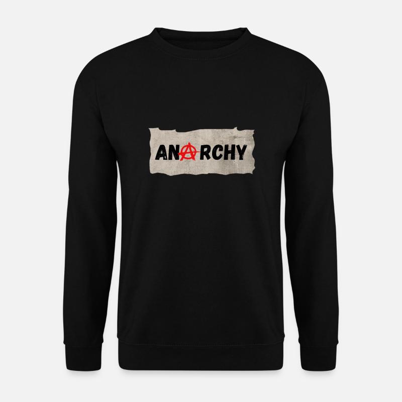 Anarchy - Unisex Sweatshirt - black