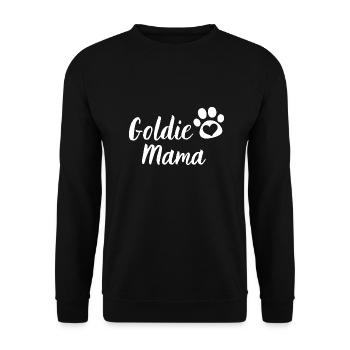 Goldie Mama Dogs Fête des mères Golden Retriever - Sweat-shirt Unisexe - noir - Devant - Alina (178cm) & Michal (187cm)