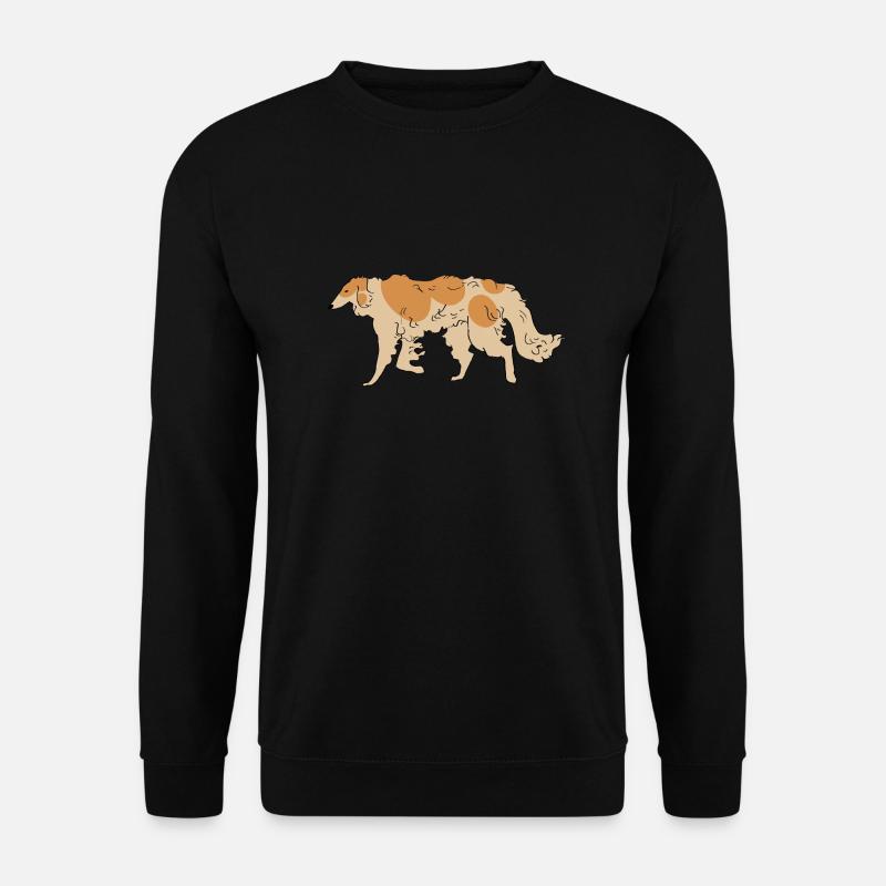 Barsoi - Unisex Pullover - Schwarz