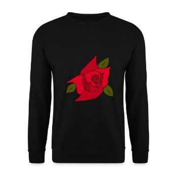 Valentinstag, Valentinstag, Valentinstag - Unisex Pullover - Schwarz - Vorne - Alina (178cm) & Michal (187cm)