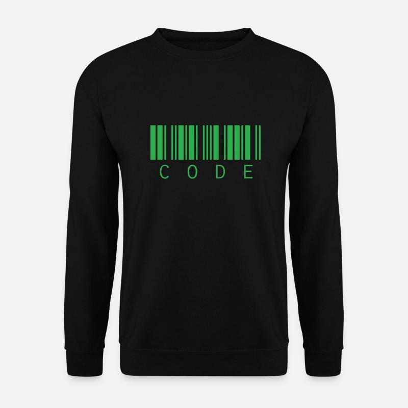 code - Sweat-shirt Unisexe - noir