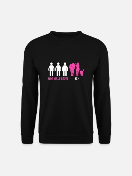 Katzen Pferdeliebhaber Katzenliebhaber Pferde - Unisex Pullover - Schwarz