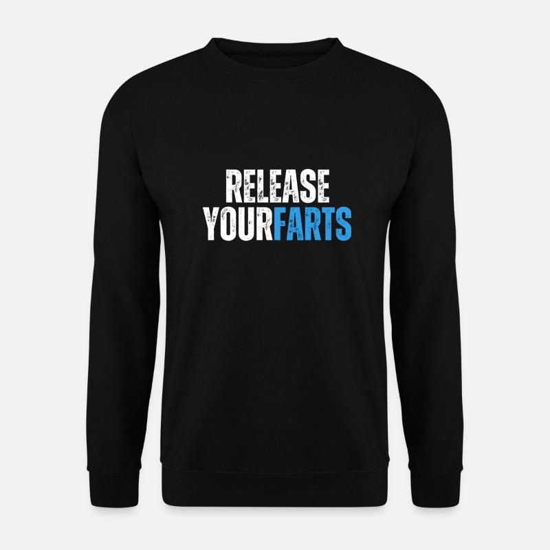 Lustiges T-Shirt-Design - Unisex Pullover - Schwarz