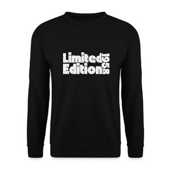 Limitierte Auflage 1958 - Unisex Pullover - Schwarz - Vorne - Alina (178cm) & Michal (187cm)