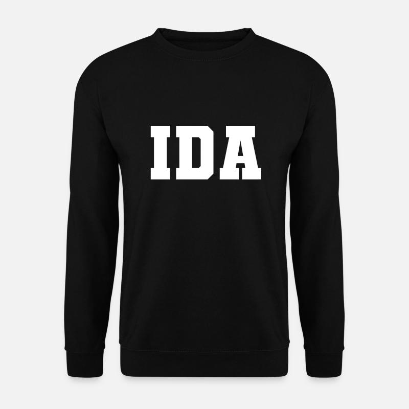 Nom - Ida - Sweat-shirt Unisexe - noir