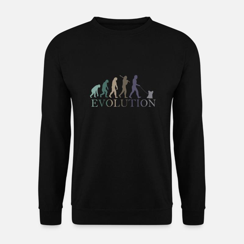 Yorkshire terrier EVOLUTION - Sweat-shirt Unisexe - noir