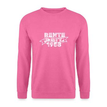 Rente 1958 - Unisex Pullover - Pink - Vorne