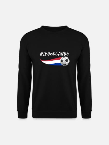 Pays-Bas Pays-Bas - Sweat-shirt Unisexe - noir