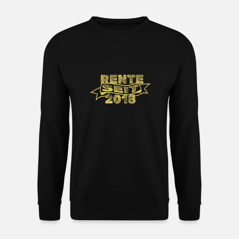 2018 2018 - Unisex Pullover - Schwarz