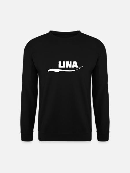 Prénom lina - Sweat-shirt Unisexe - noir