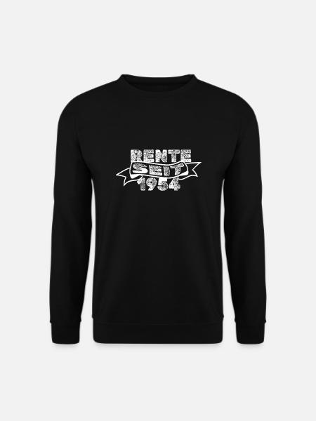 Rentner 1954 - Unisex Pullover - Schwarz