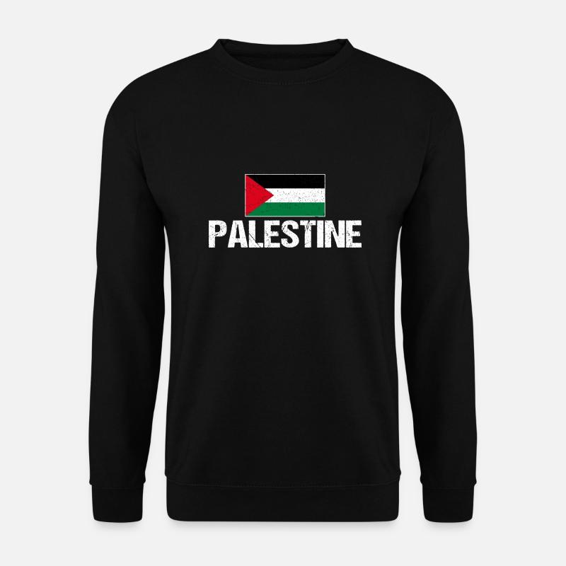 Palestina - Unisex Pullover - Schwarz
