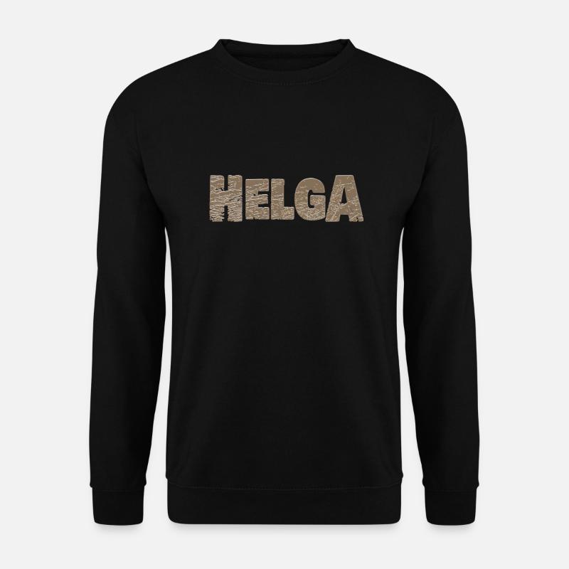 Helga Helga - Unisex Sweatshirt - black