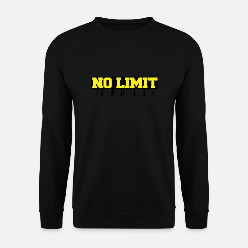 no_limit2 - Sweat-shirt Unisexe - noir