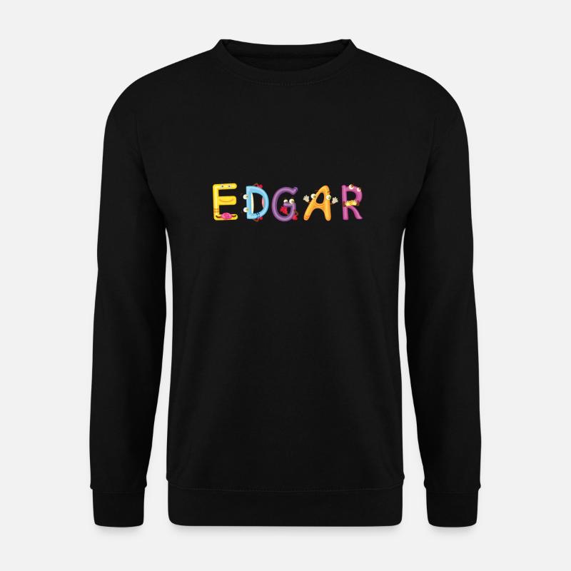 Edgar - Unisex Pullover - Schwarz