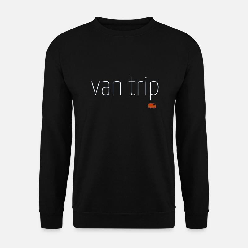 van trip - Unisex Pullover - Schwarz