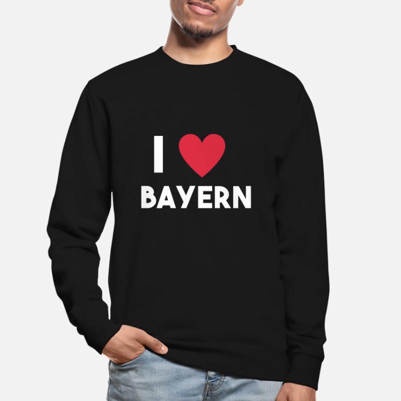 ich liebe Bayern Unisex Pullover