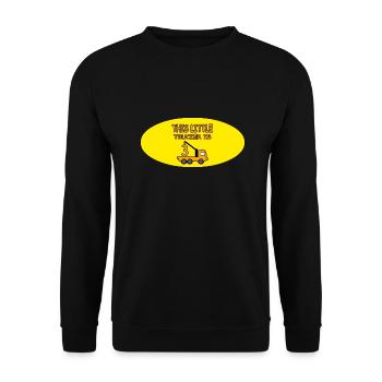 Truck - Unisex Pullover - Schwarz - Vorne - Alina (178cm) & Michal (187cm)
