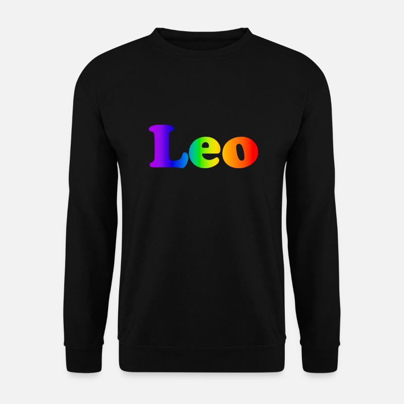 Leo - Unisex Pullover - Schwarz