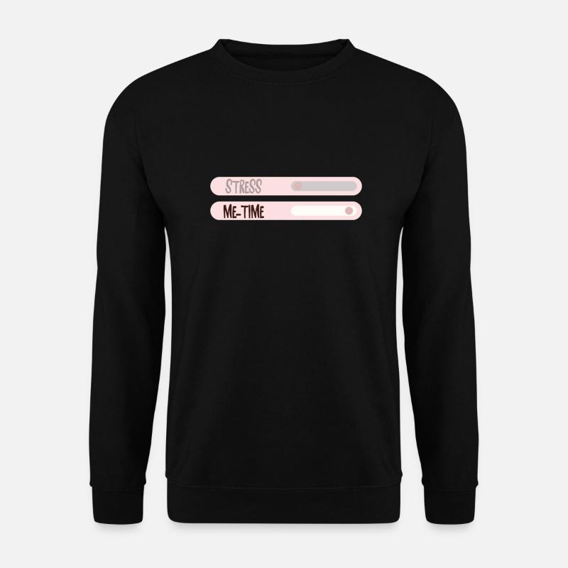 meTime - Unisex Pullover - Schwarz